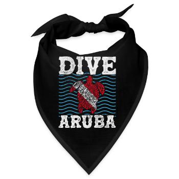 Aruba - Bandana - Schwarz - Vorne