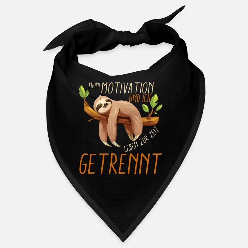 Funny Sloth, Motivation & I Life Separated Bandana