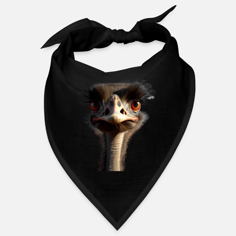 Ostrich Bird Ostrich Large Emu Ratite Bouquets Bandana