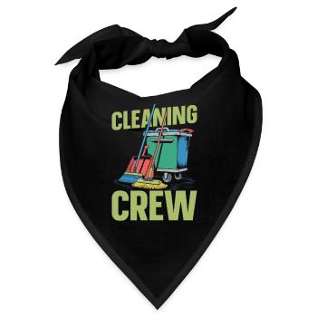 Reiniger Team - Bandana - Schwarz - Vorne
