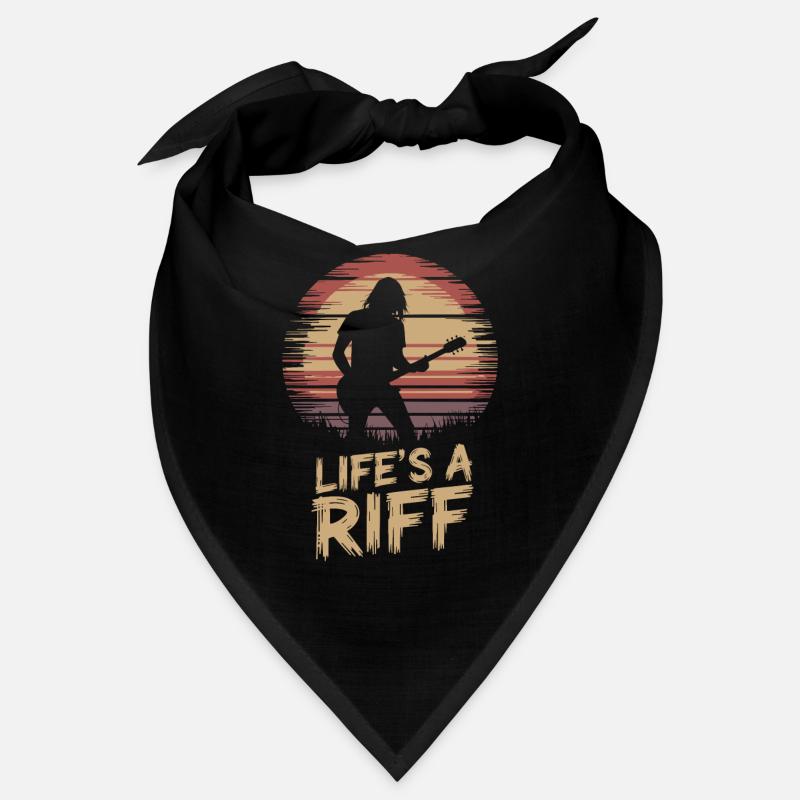 Guitar player - Life is a riff Bandana