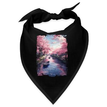 Japan - Bandana - Schwarz - Vorne