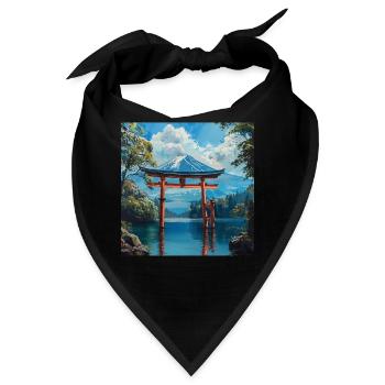 Japan - Bandana - Schwarz - Vorne