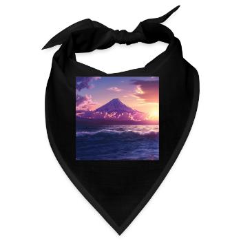 Japan - Bandana - Schwarz - Vorne