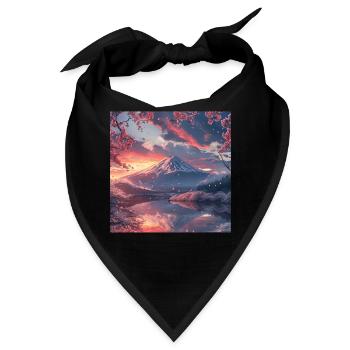 Japan - Bandana - Schwarz - Vorne