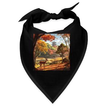Japan - Bandana - Schwarz - Vorne