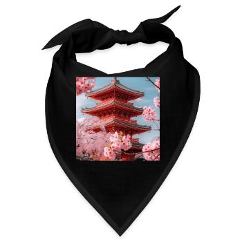 Japan - Bandana - Schwarz - Vorne