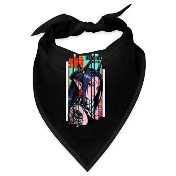 Cyborg Oni Kanji - Bandana - Schwarz - Vorne
