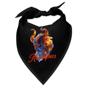 Wilder Krampus - Bandana - Schwarz - Vorne