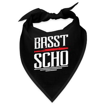 Fagott Basst Scho für Musikliebhaber - Bandana - Schwarz - Vorne