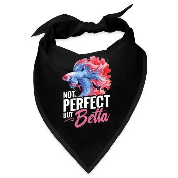 Nicht Perfekt, Aber Betta - Bandana - Schwarz - Vorne