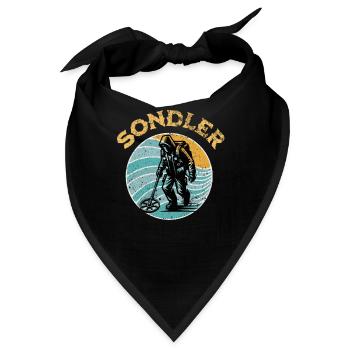 Sondeln Metalldetektor - Bandana - Schwarz - Vorne