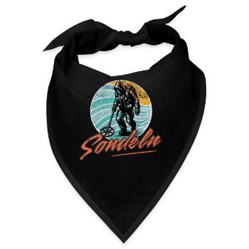 Sondeln Metalldetektor - Bandana - Schwarz - Vorne