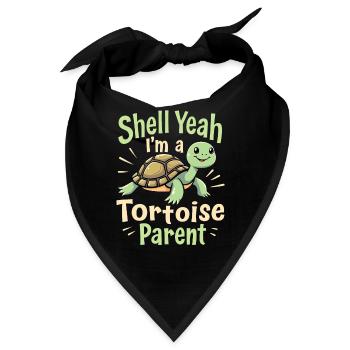 Schildkrötenpflege Für Besitzer Von - Bandana - Schwarz - Vorne