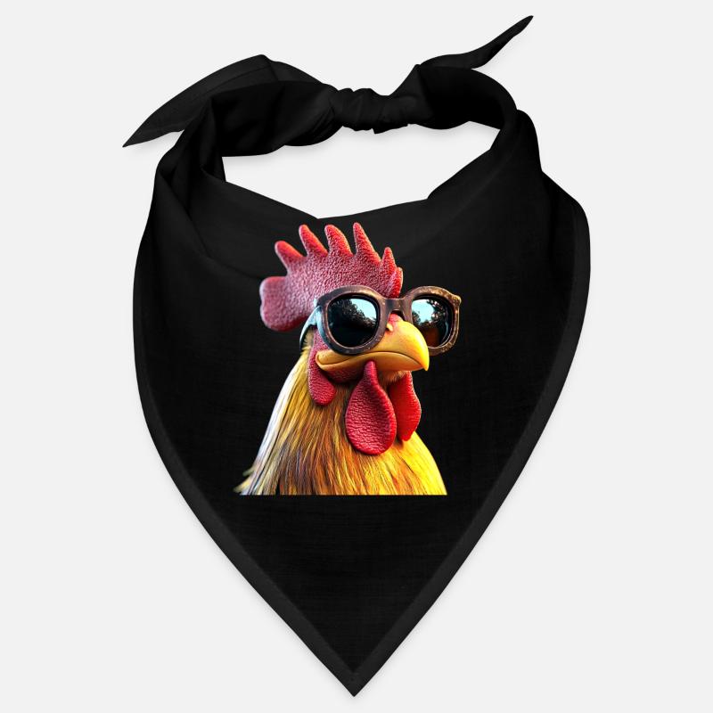 Hahn Chicken Daddy Hühnerstall Dad Landwirt Hühner Bandana