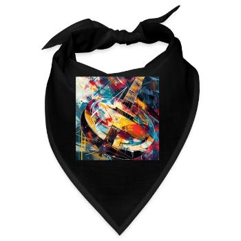 Banjo - Bandana - Schwarz - Vorne