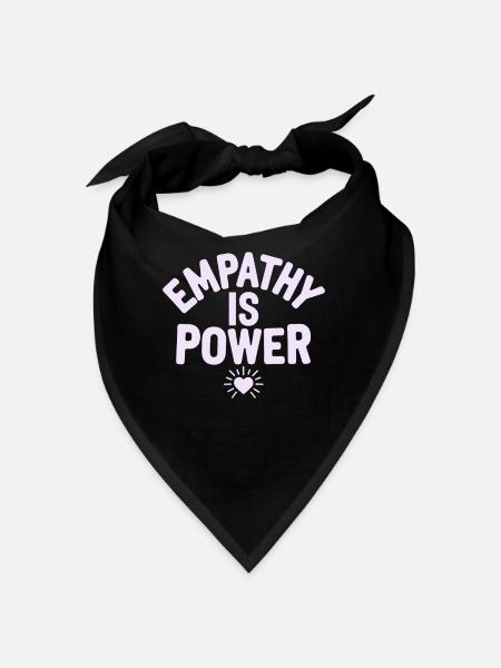 Emotional Intelligence Empathy Advocate Mindful - Bandana - Schwarz