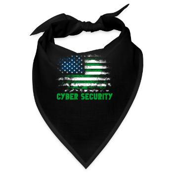 Cybersicherheitsexpertise von ethischen Hackern - Bandana - Schwarz - Vorne