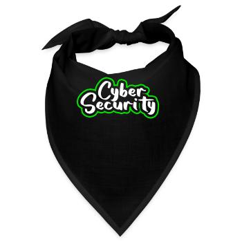 Cybersicherheitsexpertise von ethischen Hackern - Bandana - Schwarz - Vorne