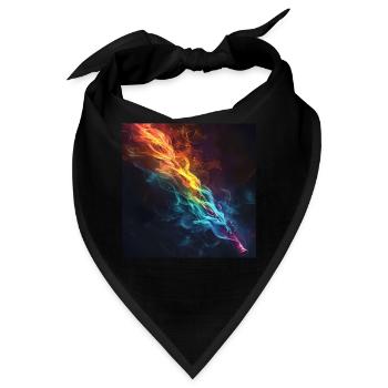 Querflöte - Bandana - Schwarz - Vorne