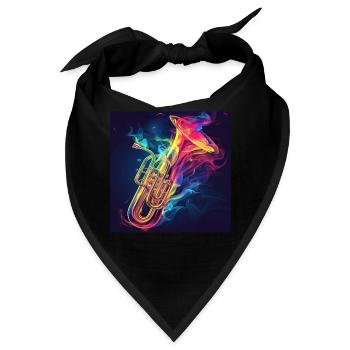 Tuba - Bandana - Schwarz - Vorne