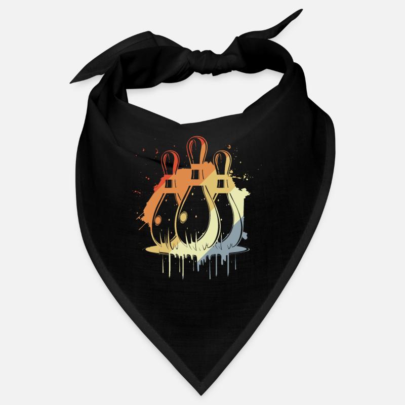 Bowling Graphique Vintage Bandana