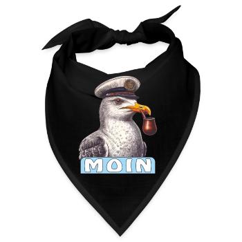 MÖVE MOIN - Bandana - Schwarz - Vorne