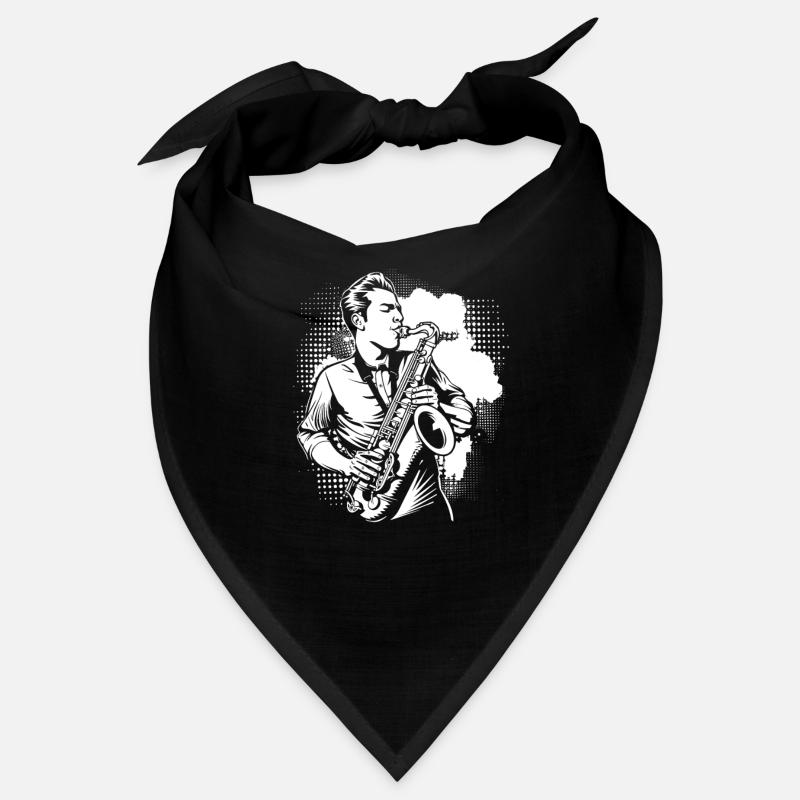 Saxophone Garçon Bandana