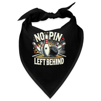 Kein Pin wird zurückgelassen - Bandana - Schwarz - Vorne