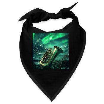 Tuba - Bandana - Schwarz - Vorne