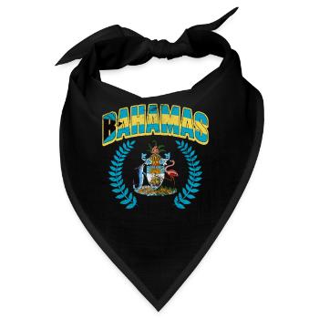 Bahamas - Bandana - Schwarz - Vorne