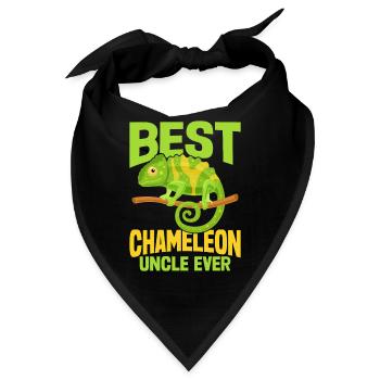 Chameleon Gifts - Bandana - Schwarz - Vorne