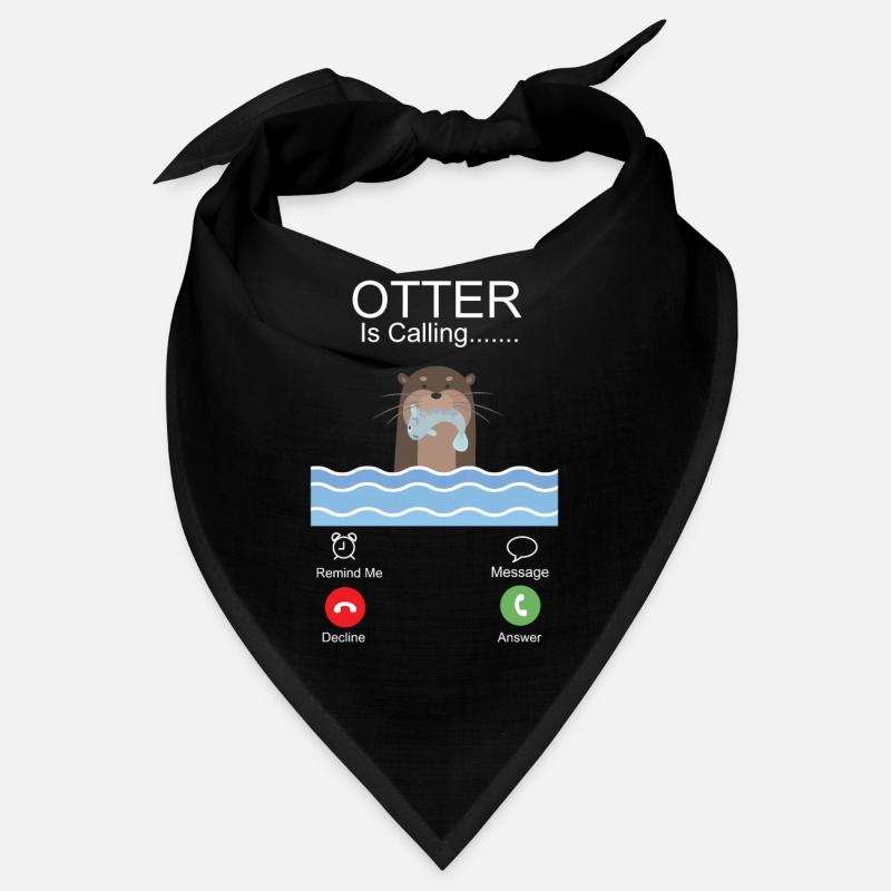 Otter Phone Display Otter Is Bandana