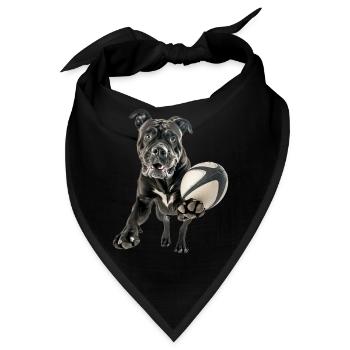 Cane Corso - Bandana - Schwarz - Vorne