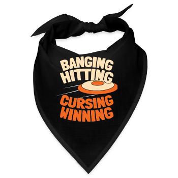 Frisbee Golf Disc Golf - Bandana - Schwarz - Vorne
