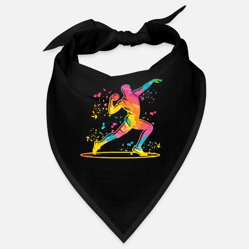 Shot Putter Colorsplash Shot Put Bandana