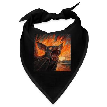 Schläger - Bandana - Schwarz - Vorne