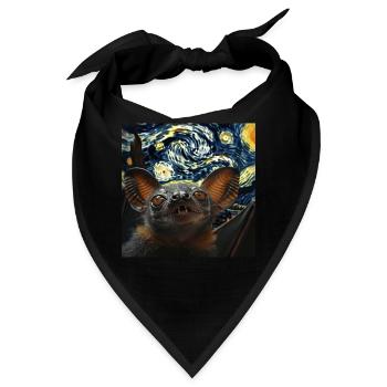 Schläger - Bandana - Schwarz - Vorne