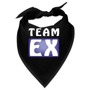 TEAM EX - Bandana - Schwarz - Vorne