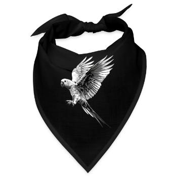 Sittiche - Bandana - Schwarz - Vorne