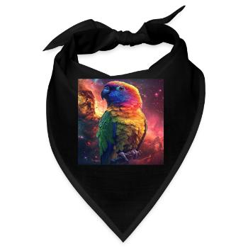 Sittiche - Bandana - Schwarz - Vorne