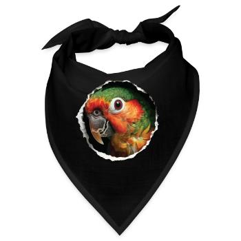 Sittiche - Bandana - Schwarz - Vorne