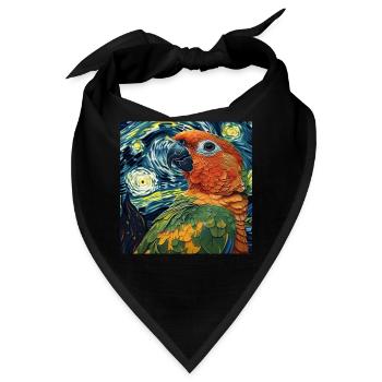 Sittiche - Bandana - Schwarz - Vorne