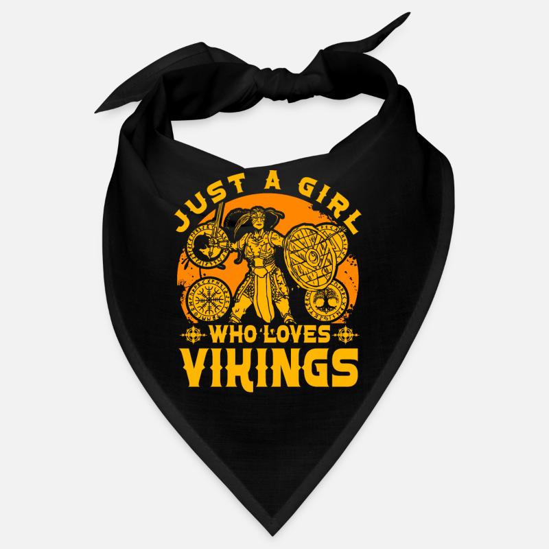 Nur ein Mädchen, das Wikinger liebt Bandana