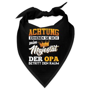Opi ACHTUNG ERHEBEN SIE SICH MAJESTÄT DER - Bandana - Schwarz - Vorne