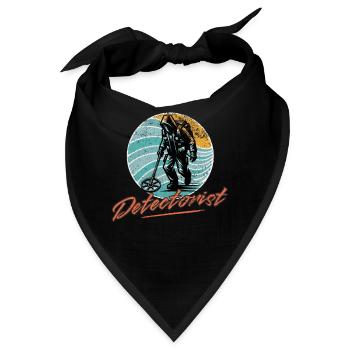 Sondeln Metalldetektor - Bandana - Schwarz - Vorne