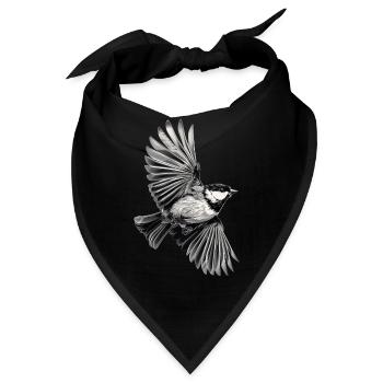 Meise - Bandana - Schwarz - Vorne