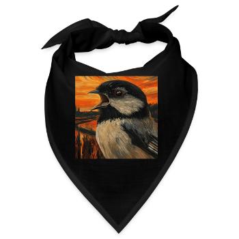 Meise - Bandana - Schwarz - Vorne