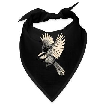 Meise - Bandana - Schwarz - Vorne