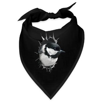 Meise - Bandana - Schwarz - Vorne
